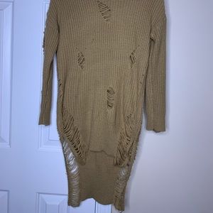 Brown/beige sweater